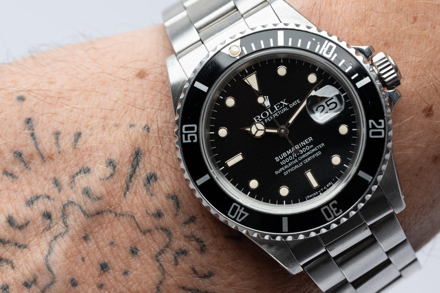 1986 Rolex Submariner 16800