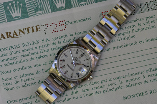 1990 Rolex Date 15200 With Papers