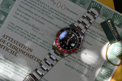 1997 Rolex GMT Master II 16710 Coke